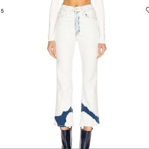 MOTHER BLUE JEANS TRIPPER STRAIGHT LEG SIZE 26